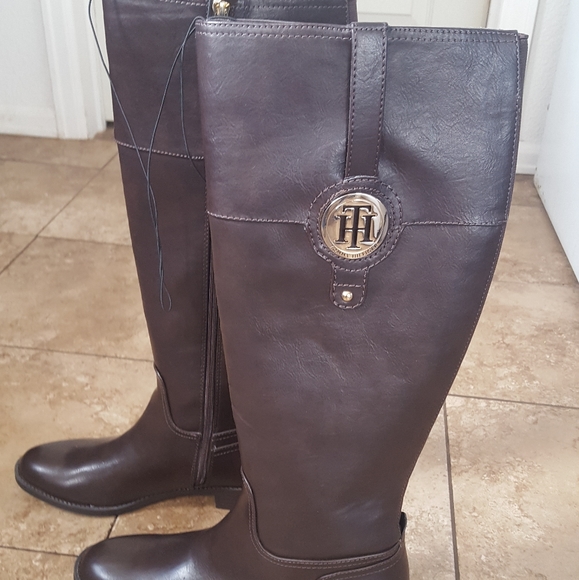 tommy hilfiger shoes womens boots